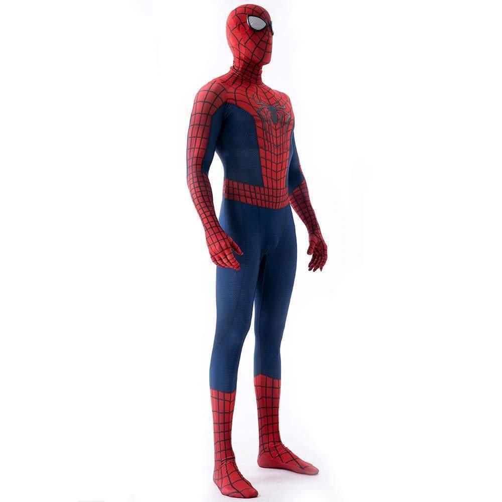 The Amazing Spider - Man Peter B Parker Costume Cosplay Jumpsuit Halloween Zentai For Adult Kids - Pajamasbuy