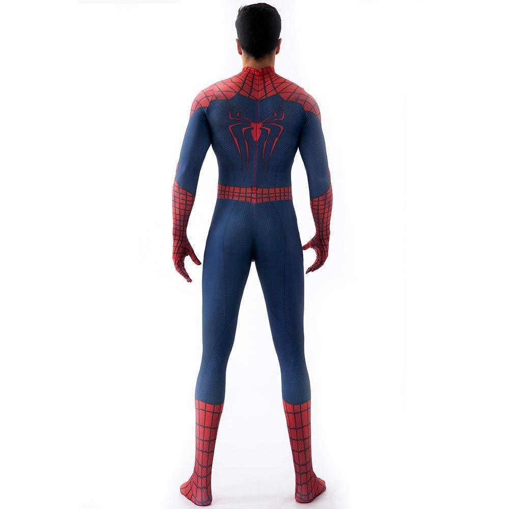 The Amazing Spider - Man Peter B Parker Costume Cosplay Jumpsuit Halloween Zentai For Adult Kids - Pajamasbuy