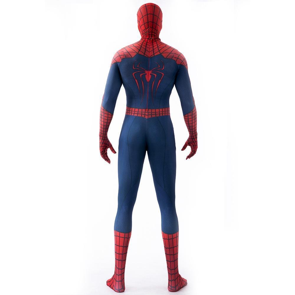 BuyThe Amazing Spider - Man Peter B Parker Costume Cosplay Jumpsuit Halloween Zentai For Adult Kids Now Cheaper With 3 - 5 Days Ship - PajamasBuy