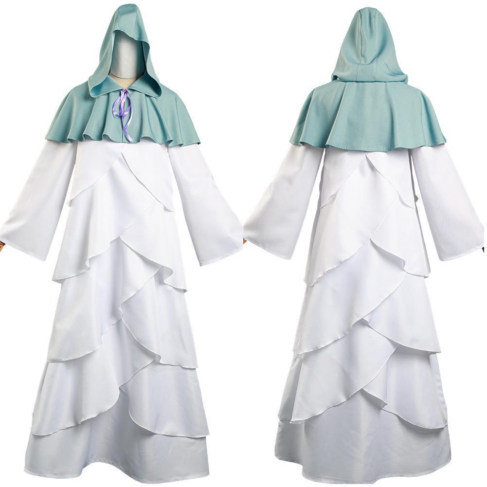 BuyThe Promised Neverland Mujika Cosplay Costume Long Robe Cloak Halloween Cape Carnival Outfit for Adults Now Cheaper With 3 - 5 Days Ship - PajamasBuy