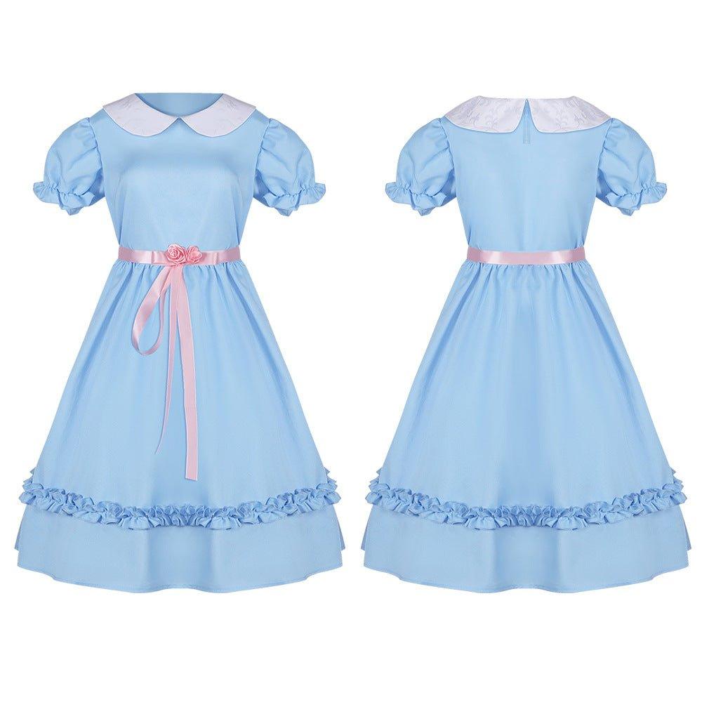 The Shining Twins Prom Dress Cosplay Costume Outfits Halloween Carnival Suit - Pajamasbuy