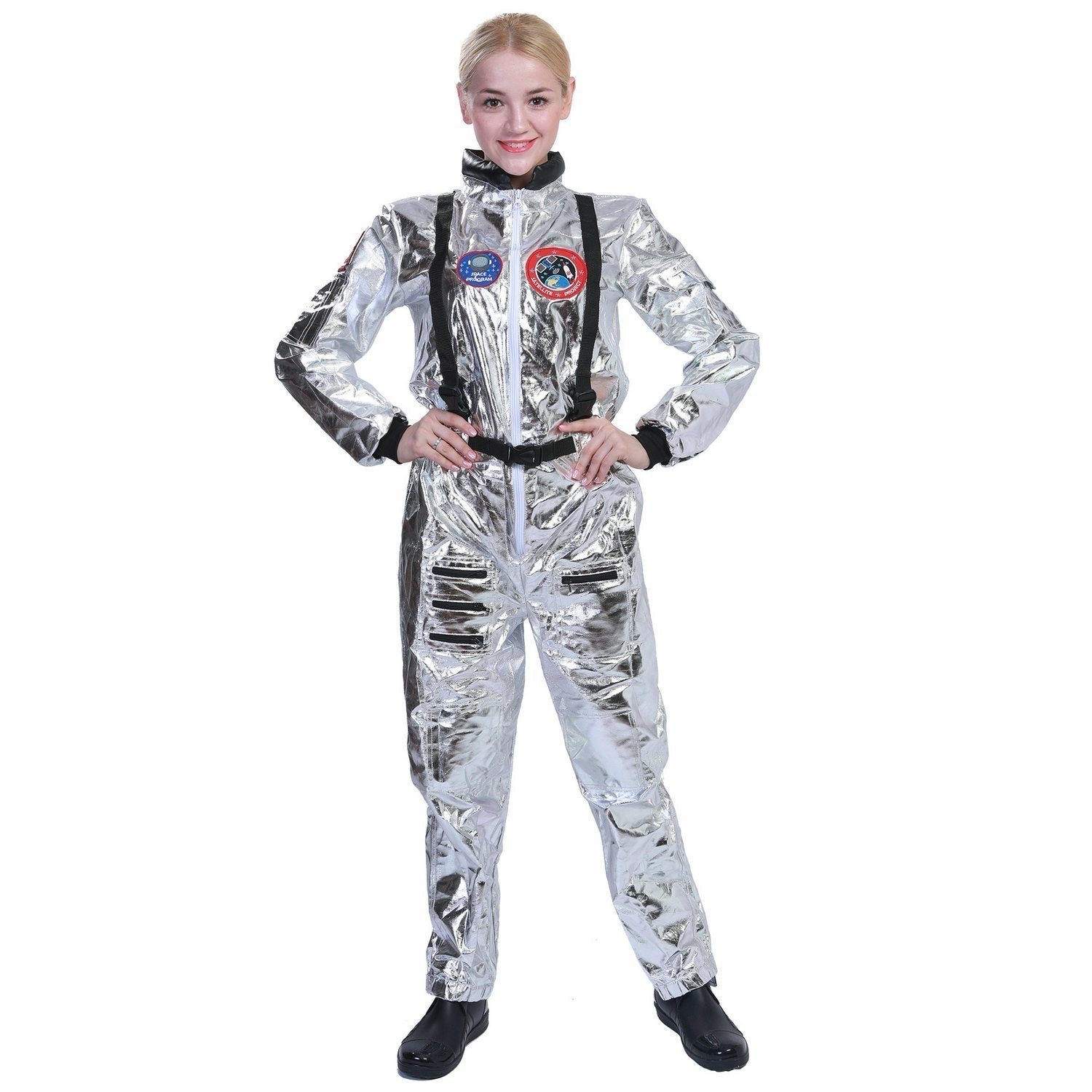 BuyThe Wandering Earth Astronaut Silver Pilot Halloween Cosplay Costume Now Cheaper With 3 - 5 Days Ship - PajamasBuy