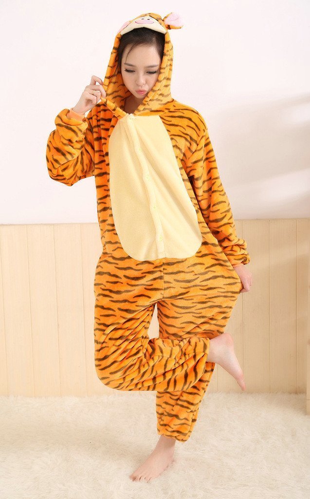 BuyTiger Onesies Hoodie Pajamas Animal Costume Kigurumi Pajamas Now Cheaper With 3 - 5 Days Ship - PajamasBuy