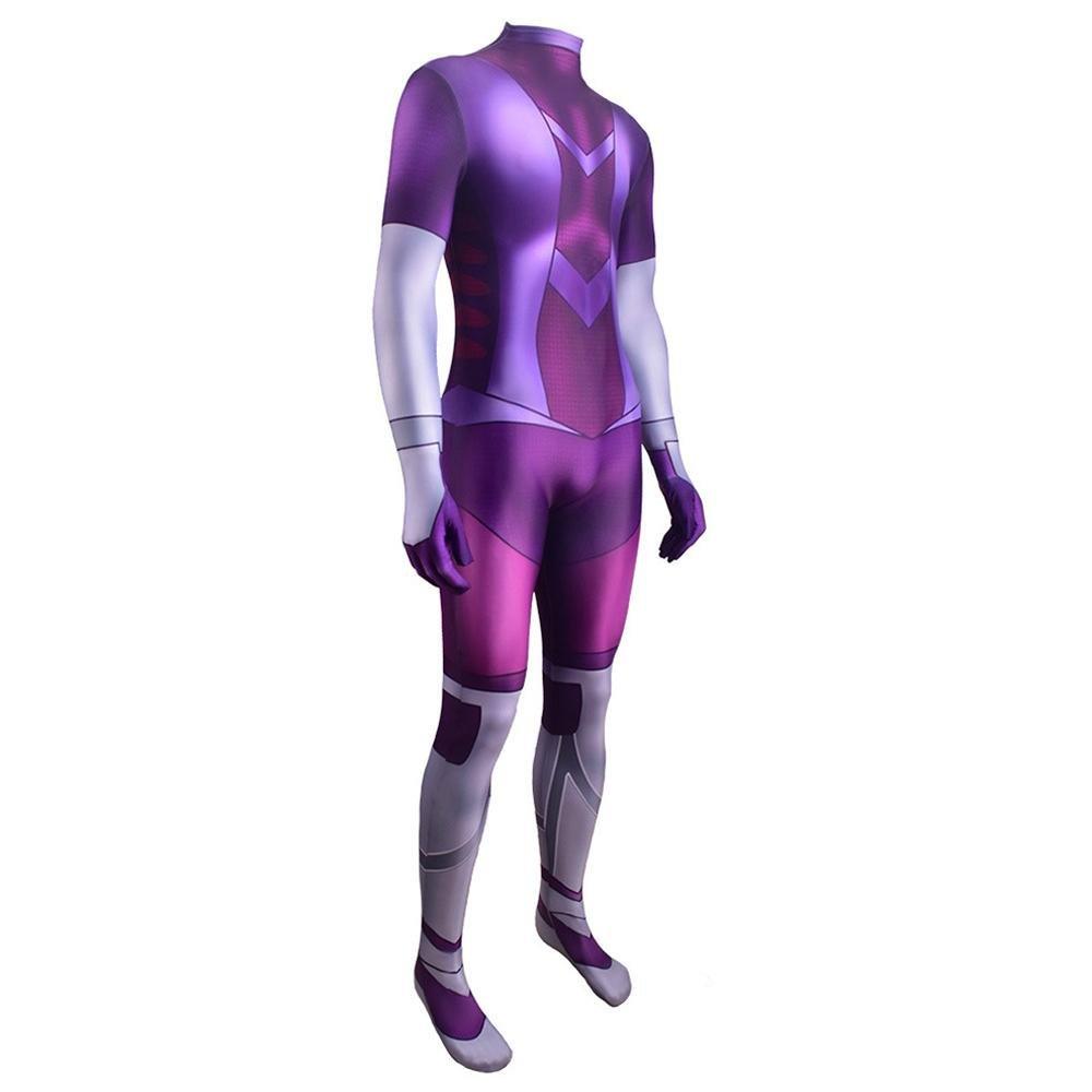 Titans Season 3 Blackfire Costume Cosplay Bodysuit Koriand'r For Adult Kids - Pajamasbuy