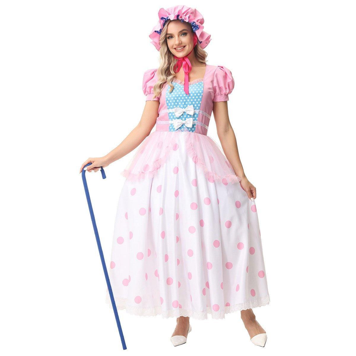 Toy Story 4 Little Bo Peep Cosplay Dress Halloween Costumes For Adult - Pajamasbuy