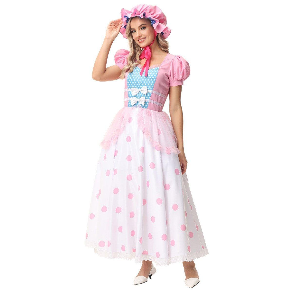 Toy Story 4 Little Bo Peep Cosplay Dress Halloween Costumes For Adult - Pajamasbuy