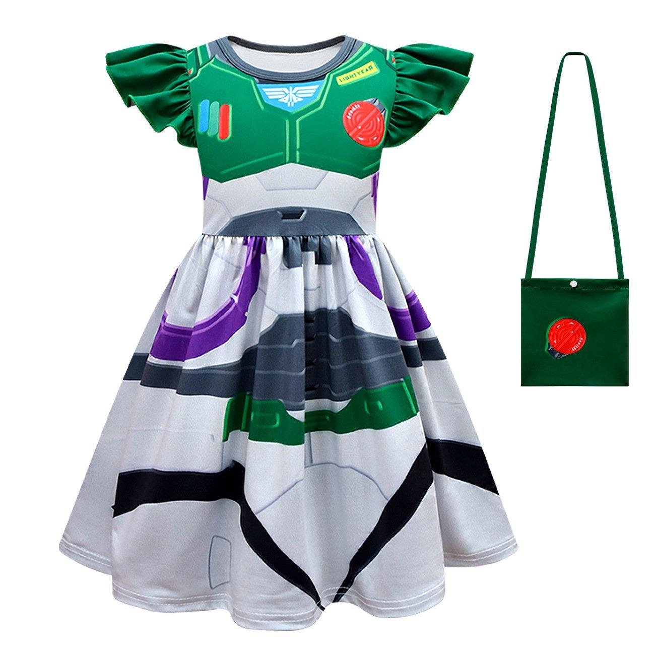 Toy Story 4 Miss Buzz Lightyear Costume Dress For Kids Girls - Pajamasbuy