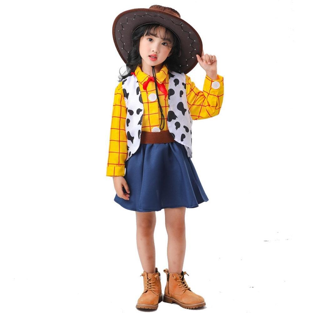 Toy Story 4 Woody Costume Halloween For Kids Child Girls Boys - Pajamasbuy