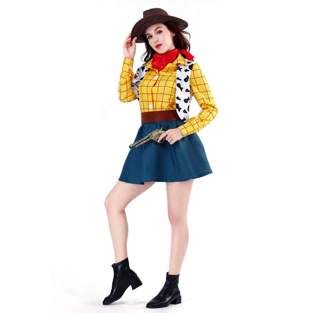 BuyToy Story 4 Woody Costume Halloween For Women Adult Now Cheaper With 3 - 5 Days Ship - PajamasBuy