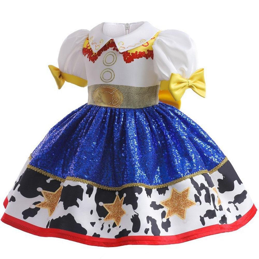 Toy Story Jessie Waisted Princess Dress Cosplay Costumes For Kids - Pajamasbuy