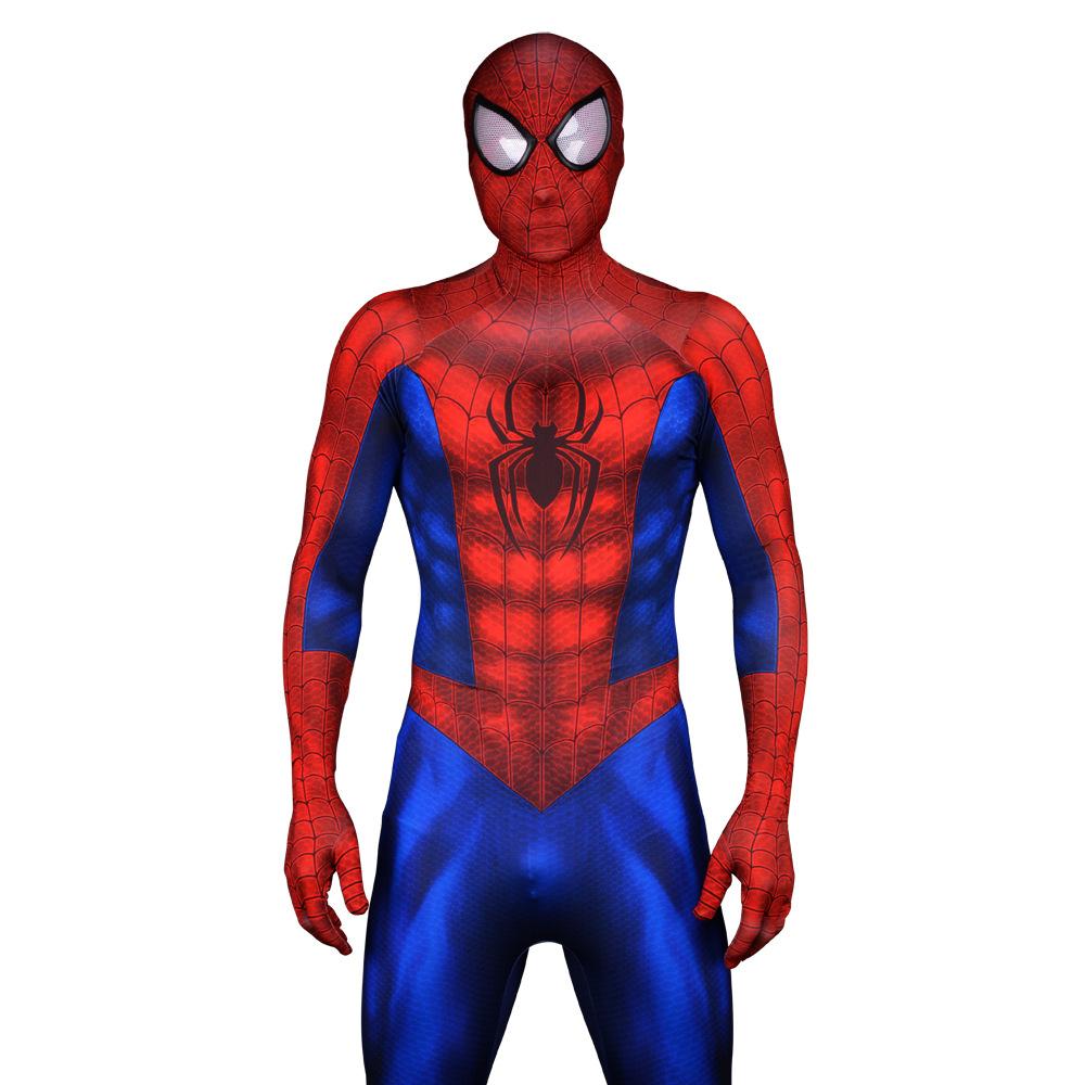 BuyUltimate Spider - Man Peter Parker Muscle Cosplay Costume Zentai bodysuit Adults Kids Now Cheaper With 3 - 5 Days Ship - PajamasBuy