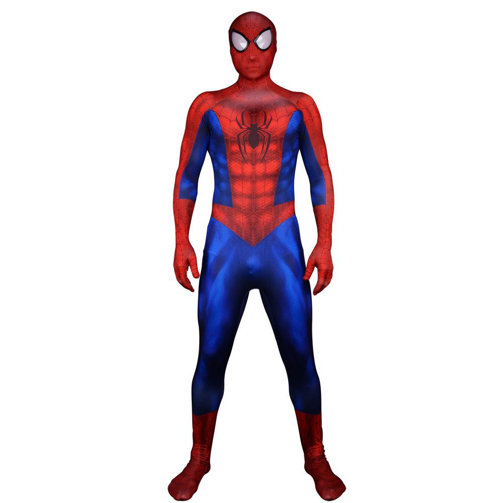 BuyUltimate Spider - Man Peter Parker Muscle Cosplay Costume Zentai bodysuit Adults Kids Now Cheaper With 3 - 5 Days Ship - PajamasBuy