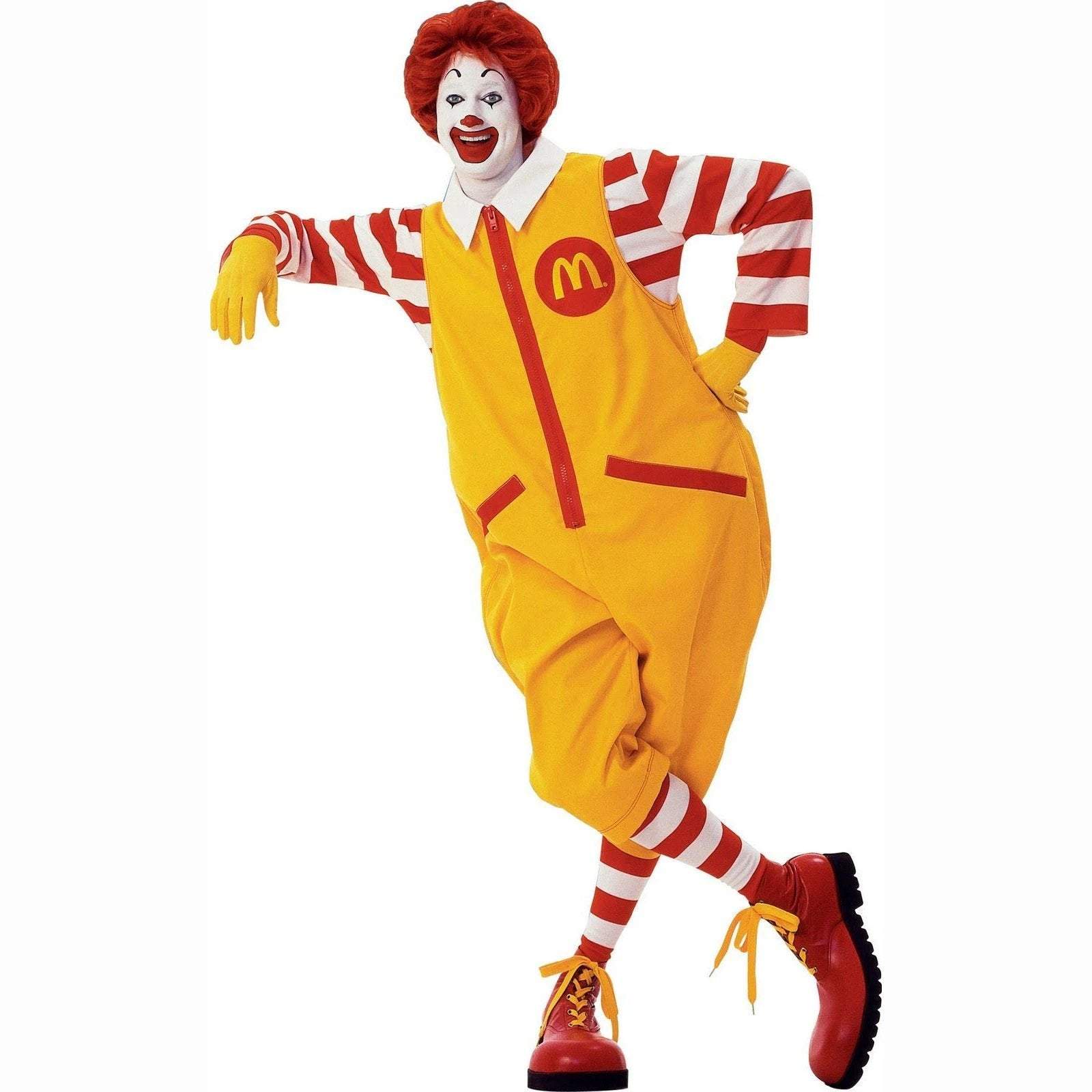 Uncle Ronald McDonald's Cos Costume Cosplay Uniform jumpsuits - Pajamasbuy