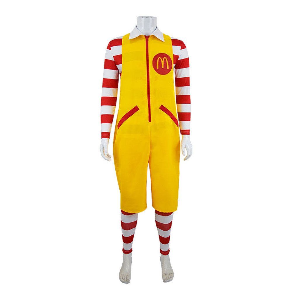 BuyUncle Ronald McDonald's Cos Costume Cosplay Uniform jumpsuits Now Cheaper With 3 - 5 Days Ship - PajamasBuy