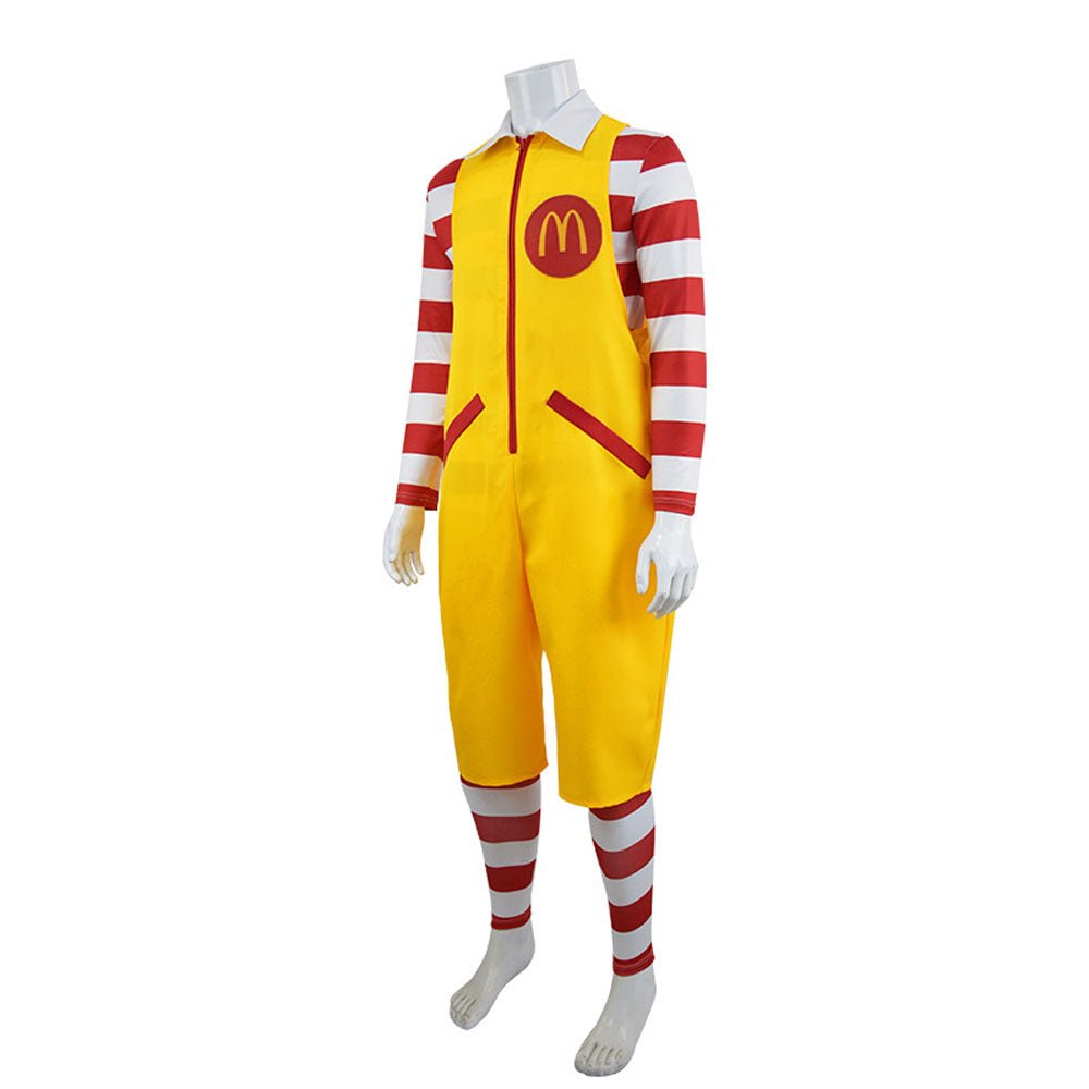 BuyUncle Ronald McDonald's Cos Costume Cosplay Uniform jumpsuits Now Cheaper With 3 - 5 Days Ship - PajamasBuy