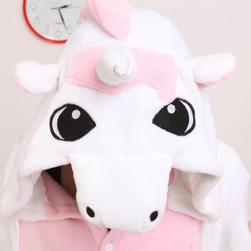 BuyUnicorn Kigurumi Onesies Hoodie Pink Pajamas Animal Costume Now Cheaper With 3 - 5 Days Ship - PajamasBuy