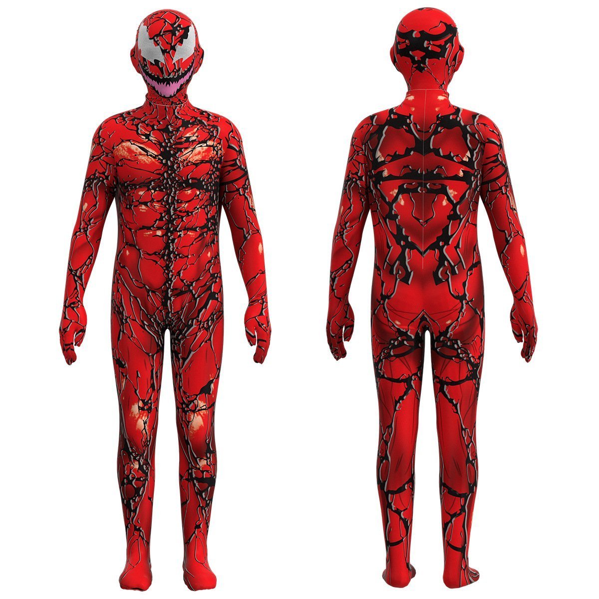 BuyVenom: Let There Be Carnage Costumes Kids Bodysuit Halloween Superhero jumpsuits onesies Now Cheaper With 3 - 5 Days Ship - PajamasBuy