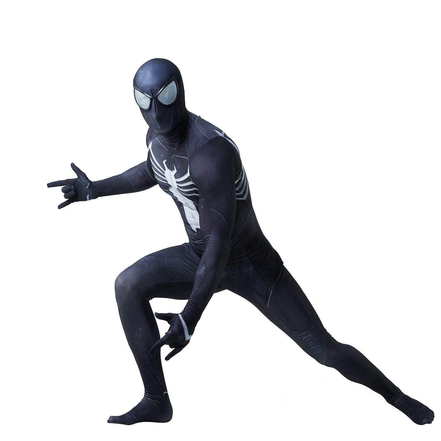 Venom Spider - Man 2 Peter Parker Jumpsuit Costume for Adults Kids - Pajamasbuy