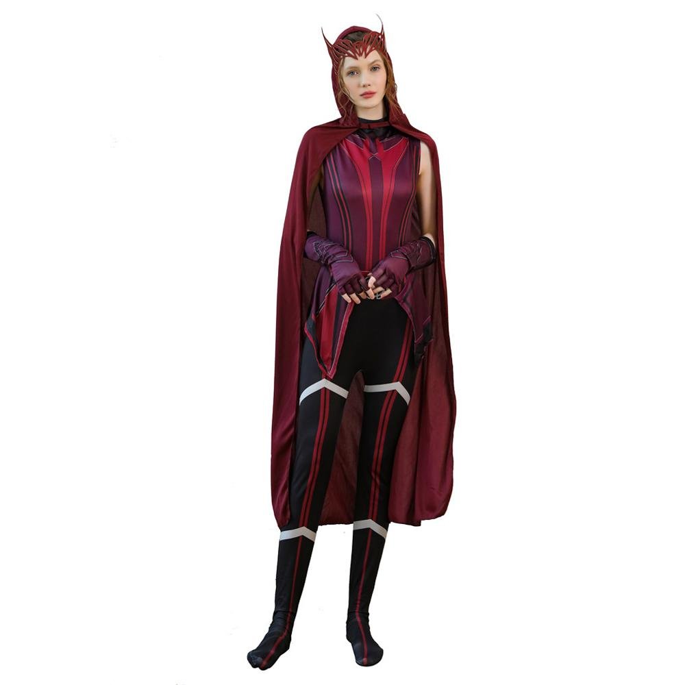 BuyWanda Scarlet Witch Hero Costume for Women Now Cheaper With 3 - 5 Days Ship - PajamasBuy