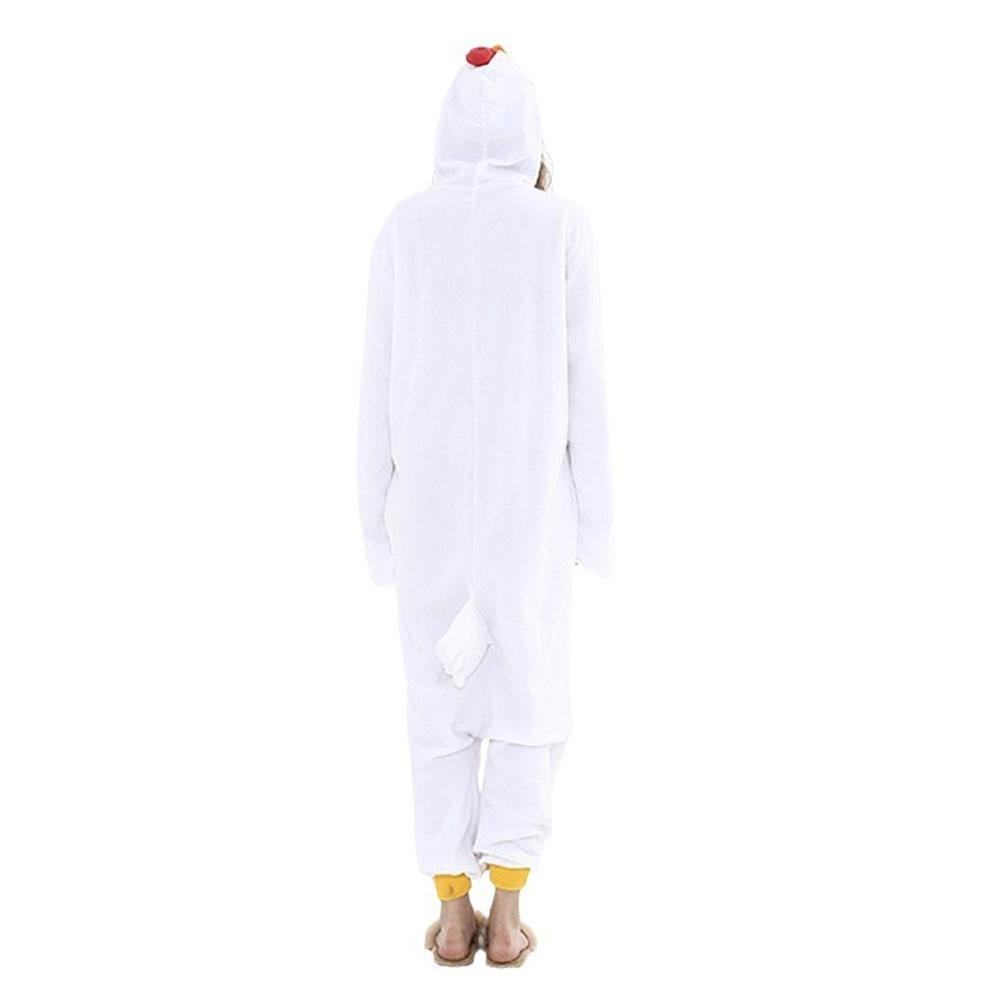 White Rooster Animal kigurumi onesies Costume - Pajamasbuy