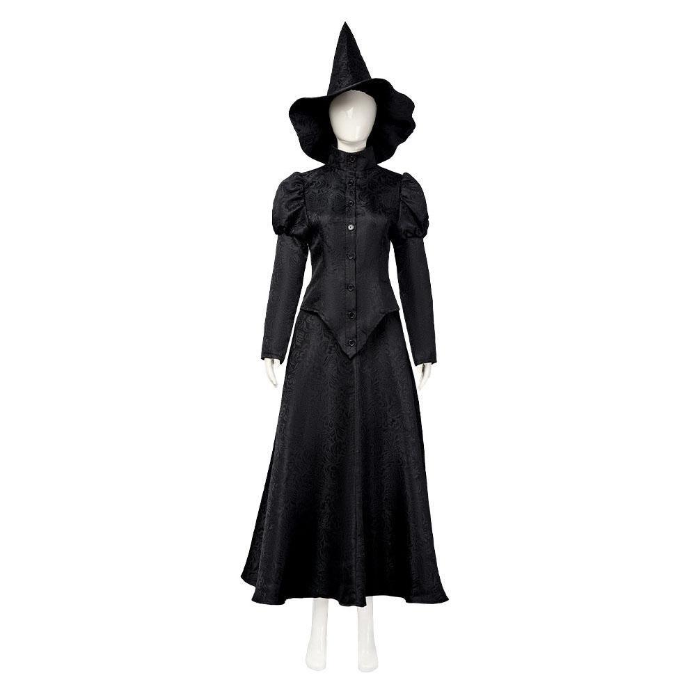 Wicked: Part One Elphaba Movie Costume Cosplay Halloween - Pajamasbuy