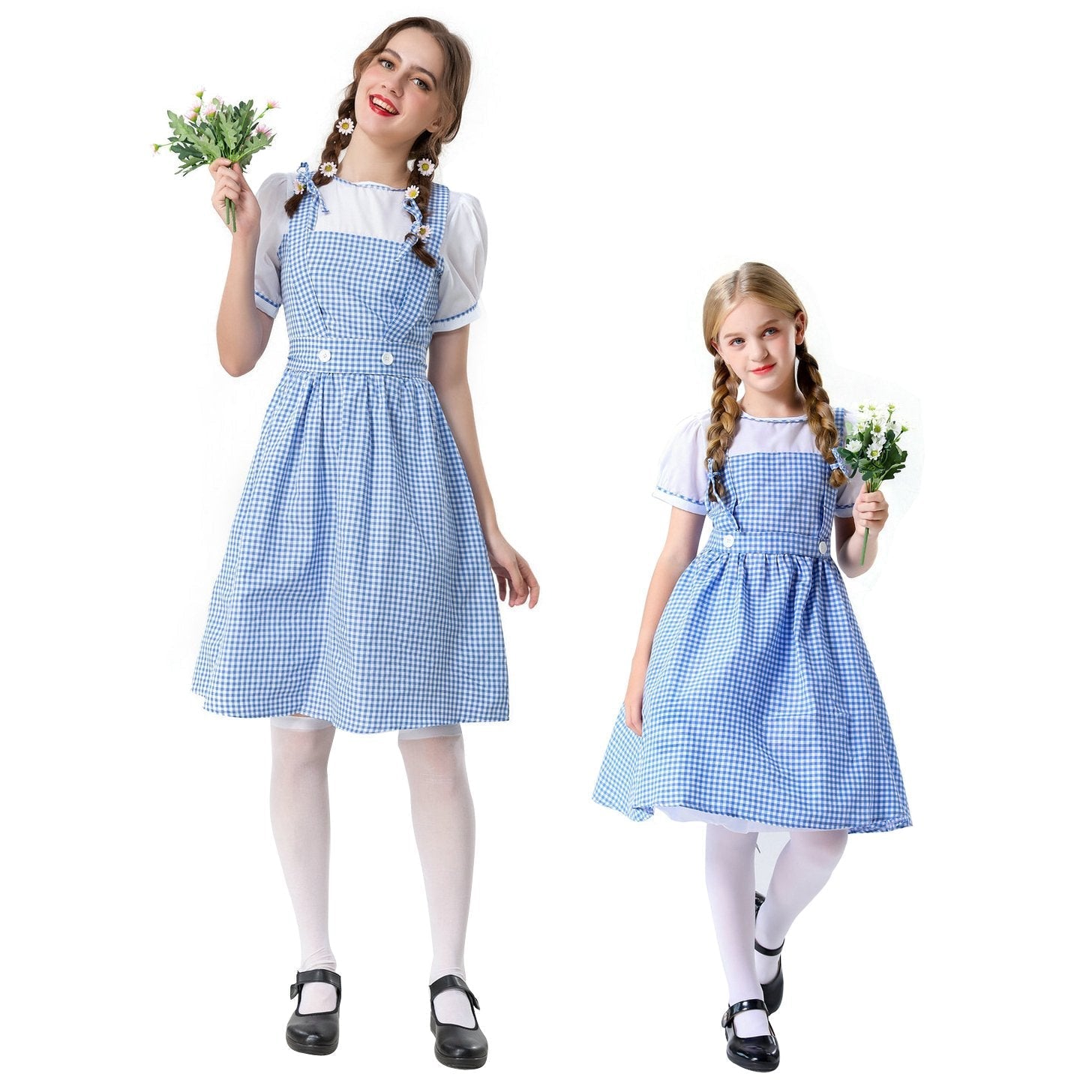 BuyWizard of Oz Dorothy Costume Dress Maid Alice for Girls Women Now Cheaper With 3 - 5 Days Ship - PajamasBuy