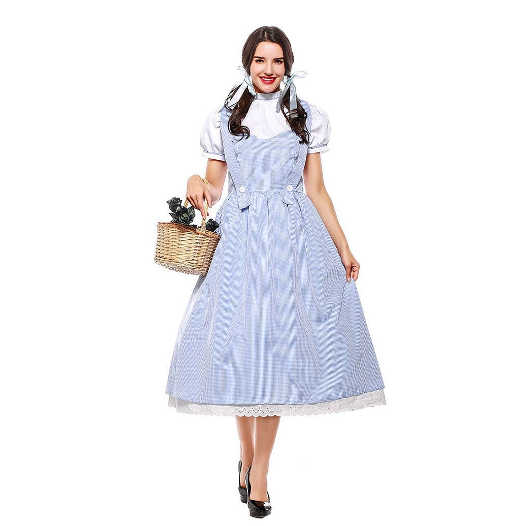 BuyWizard of Oz Dorothy Costume Dress Maid Alice for Women XXL Size Now Cheaper With 3 - 5 Days Ship - PajamasBuy