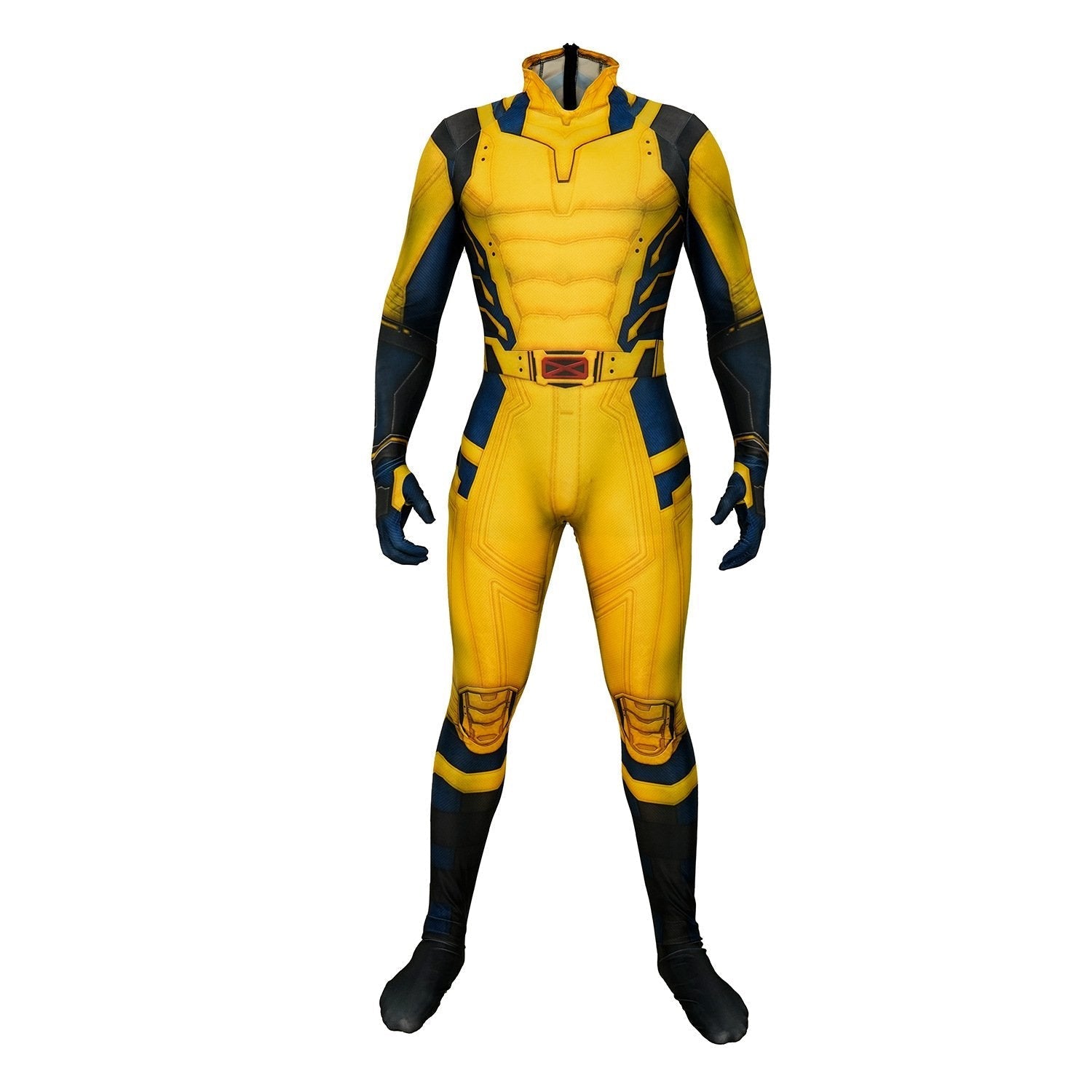 BuyWolverine Cosplay Jumpsuit Yellow Print Costume for Adults & Kids Now Cheaper With 3 - 5 Days Ship - PajamasBuy