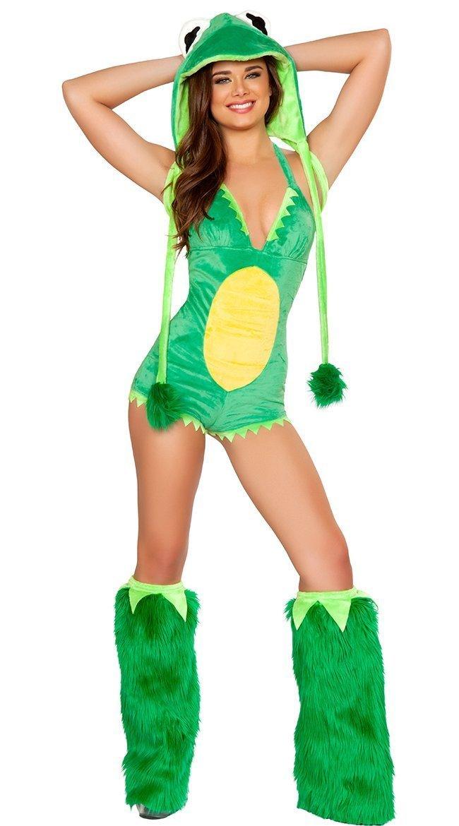 Women Halloween Frog Costume Cosplay Fancy Dress Animal Uniform - Pajamasbuy