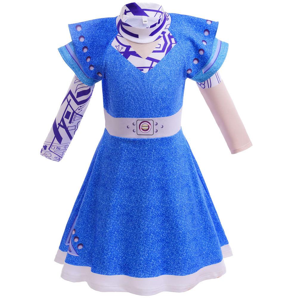 BuyZombie 3 Children's cheerleading cosplay costumes Halloween girls' dresses Now Cheaper With 3 - 5 Days Ship - PajamasBuy